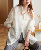 【ディスコート/Discoat】のシアーストライプシャツ《WEB限定カラーあり》 人気、トレンドファッション・服の通販 founy(ファニー) ファッション Fashion レディースファッション WOMEN トップス・カットソー Tops/Tshirt シャツ/ブラウス Shirts/Blouses ショルダー Shoulder ストライプ Stripe ドロップ Drop ポケット Pocket 夏 Summer 春 Spring S/S・春夏 Ss・Spring/Summer thumbnail アイボリー|ID: prp329100004558111 ipo3291000000032300804