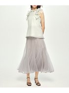 【セルフォード/CELFORD】のチュールセミマーメイドスカート 人気、トレンドファッション・服の通販 founy(ファニー) ファッション Fashion レディースファッション Ladies' Fashion Online スカート Skirt サテン Satin チュール Tulle パイピング Piping マーメイド Mermaid ロング Long thumbnail GRY[006]|ID: prp329100004558120 ipo3291000000032604532