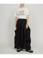 【エミ/emmi】のタック入りシアーボリュームスカート BLK[009]|ID: prp329100004558126 ipo3291000000032684174