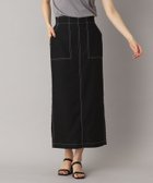 【ドレステリア/DRESSTERIOR】の【洗える/後ろウエストゴム】リネンブレンドタイトスカート 人気、トレンドファッション・服の通販 founy(ファニー) ファッション Fashion レディースファッション Fashion for Women スカート Skirts 洗える Machine Washable ストレッチ Stretch, Stretchy Fabric タイトスカート Pencil Skirt, Tight Skirt パッチ Patch, Appliqué ブルゾン Blouson, Bomber Jacket ポケット Pocket, Pocket Detail 夏 Summer thumbnail ブラック|ID: prp329100004558130 ipo3291000000032711630