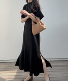 【ジュノア/JUNOAH】のスタンドカラーマーメイドワンピース 人気、トレンドファッション・服の通販 founy(ファニー) ファッション Fashion レディースファッション Fashion for Women ワンピース Dresses thumbnail ブラック|ID: prp329100004558132 ipo3291000000033862533