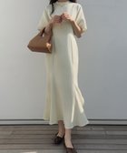 【ジュノア/JUNOAH】のスタンドカラーマーメイドワンピース 人気、トレンドファッション・服の通販 founy(ファニー) ファッション Fashion レディースファッション Fashion for Women ワンピース Dresses thumbnail クリーム|ID: prp329100004558132 ipo3291000000033862534