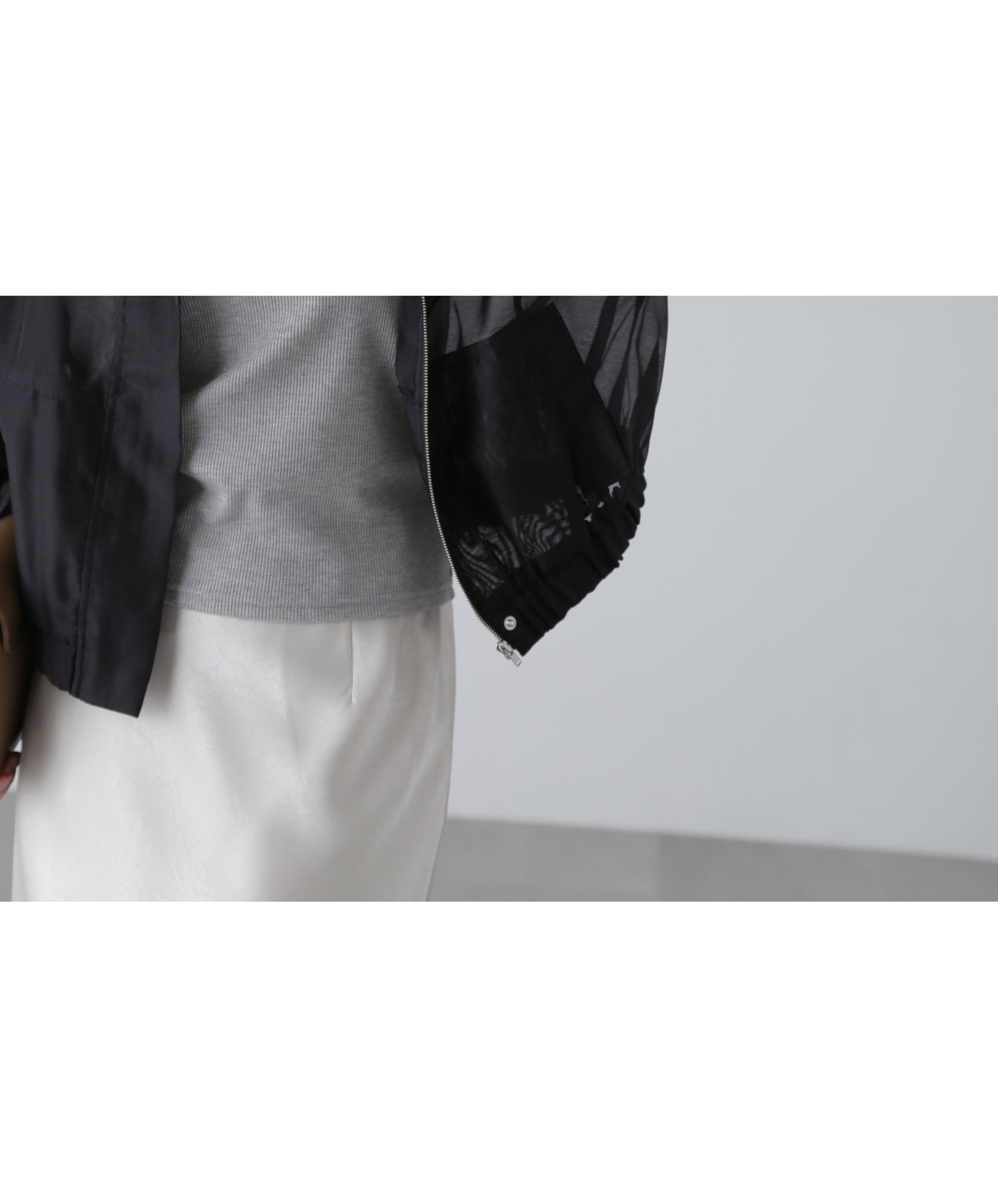 【フリーズマート/FREE'S MART】のスタンドシアーブルゾン インテリア・キッズ・メンズ・レディースファッション・服の通販 founy(ファニー) 　ファッション　Fashion　レディースファッション　WOMEN　アウター　Coat Outerwear　ブルゾン　Blouson/Jackets　ギャザー　Gather　スタンド　Stand　バランス　Balance　ブルゾン　Blouson　リラックス　Relax　ブラック|ID: prp329100004558143 ipo3291000000032285366