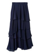 【フレイ アイディー/FRAY I.D】のセミシアーティアードスカート 人気、トレンドファッション・服の通販 founy(ファニー) 雑誌掲載アイテム Magazine Items ファッション雑誌 Fashion Magazines ビジンヒャッカ 美人百花 ファッション Fashion レディースファッション WOMEN スカート Skirt ティアードスカート Tiered Skirts 4月号 April Issue エレガント 上品 Elegant シアー Sheer スリット Slit ティアードスカート Tiered Skirt 切替 Switching 雑誌 Magazine thumbnail NVY[089]|ID: prp329100004558145 ipo3291000000032223236