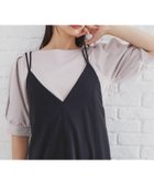 【インデックス/INDEX】の麻調キャミワンピース【洗濯機洗い可/防シワ】 ブラック|ID: prp329100004558169 ipo3291000000032223516