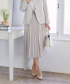 【イネド/INED】のシフォンプリーツスカート 人気、トレンドファッション・服の通販 founy(ファニー) ファッション Fashion レディースファッション Fashion for Women スカート Skirts プリーツスカート / 上品フェミニンスタイル Pleated Skirts 2025年 2025 2025春夏・S/S Spring/Summer 2025 SS25 セレモニー Ceremony プリーツ Pleats, Pleated エレガント 上品 Elegant 入学式 Entrance Ceremony 卒業式 Graduation Ceremony 春 Spring thumbnail グレーベージュ|ID: prp329100004558175 ipo3291000000033020576