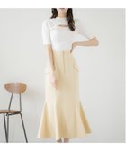 【ノエラ/Noela】のステッチマーメイドスカート 人気、トレンドファッション・服の通販 founy(ファニー) ファッション Fashion レディースファッション WOMEN スカート Skirt おすすめ Recommend ギンガム Gingham シンプル Simple スパンコール Sequins チェック Check トレンド Trend フラップ Flap ポケット Pocket 定番 Standard thumbnail イエロー|ID: prp329100004558180 ipo3291000000032394931
