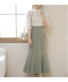【ノエラ/Noela】のステッチマーメイドスカート 人気、トレンドファッション・服の通販 founy(ファニー) ファッション Fashion レディースファッション WOMEN スカート Skirt おすすめ Recommend ギンガム Gingham シンプル Simple スパンコール Sequins チェック Check トレンド Trend フラップ Flap ポケット Pocket 定番 Standard thumbnail ライトグリーン|ID: prp329100004558180 ipo3291000000032394934