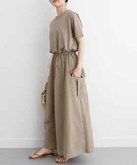 【アーバンリサーチ ドアーズ/URBAN RESEARCH DOORS】のFORK SPOON ドッキングワンピース 人気、トレンドファッション・服の通販 founy(ファニー) ファッション Fashion レディースファッション WOMEN ワンピース Dress 2025年 2025 2025春夏・S/S Ss,Spring/Summer,2025 アウトドア Outdoor ドッキング Docking ドローストリング Drawstring ベーシック Basic マキシ Maxi 今季 This Season 夏 Summer S/S・春夏 Ss・Spring/Summer |ID:prp329100004558194