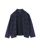 【マーコート/MARcourt】のmizuiro ind レーススタンドカラーワイドシャツ ネイビー|ID: prp329100004558220 ipo3291000000033097805