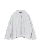 【マーコート/MARcourt】のmizuiro ind レーススタンドカラーワイドシャツ ライトグレー|ID: prp329100004558220 ipo3291000000033097806