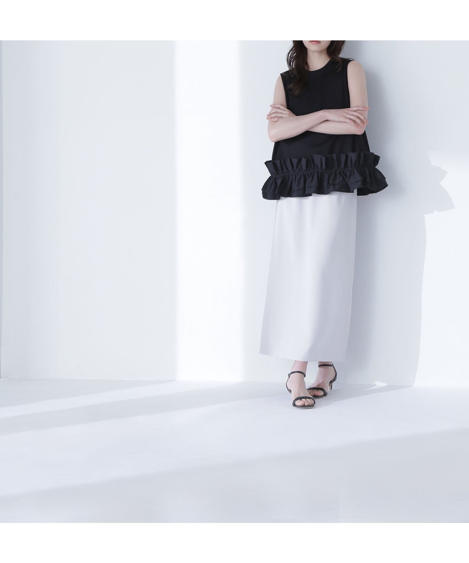 【ナチュラル ビューティー ベーシック/NATURAL BEAUTY BASIC】のナローリボンストレートスカート 人気、トレンドファッション・服の通販 founy(ファニー) 　ファッション　Fashion　レディースファッション　Fashion for Women　スカート　Skirts　ストレート　Straight, Straight Cut　スリット　Slit, Slit Detail　ツイル　Twist, Twisted Detail　フラット　Flat, Flat Shoes　プレーン　Plain, Simple　リボン　Ribbon, Bow　 other-1|ID: prp329100004558234 ipo3291000000032689500