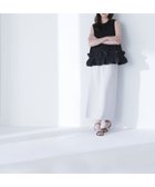 【ナチュラル ビューティー ベーシック/NATURAL BEAUTY BASIC】のナローリボンストレートスカート グレージュ3|ID: prp329100004558234 ipo3291000000032689502