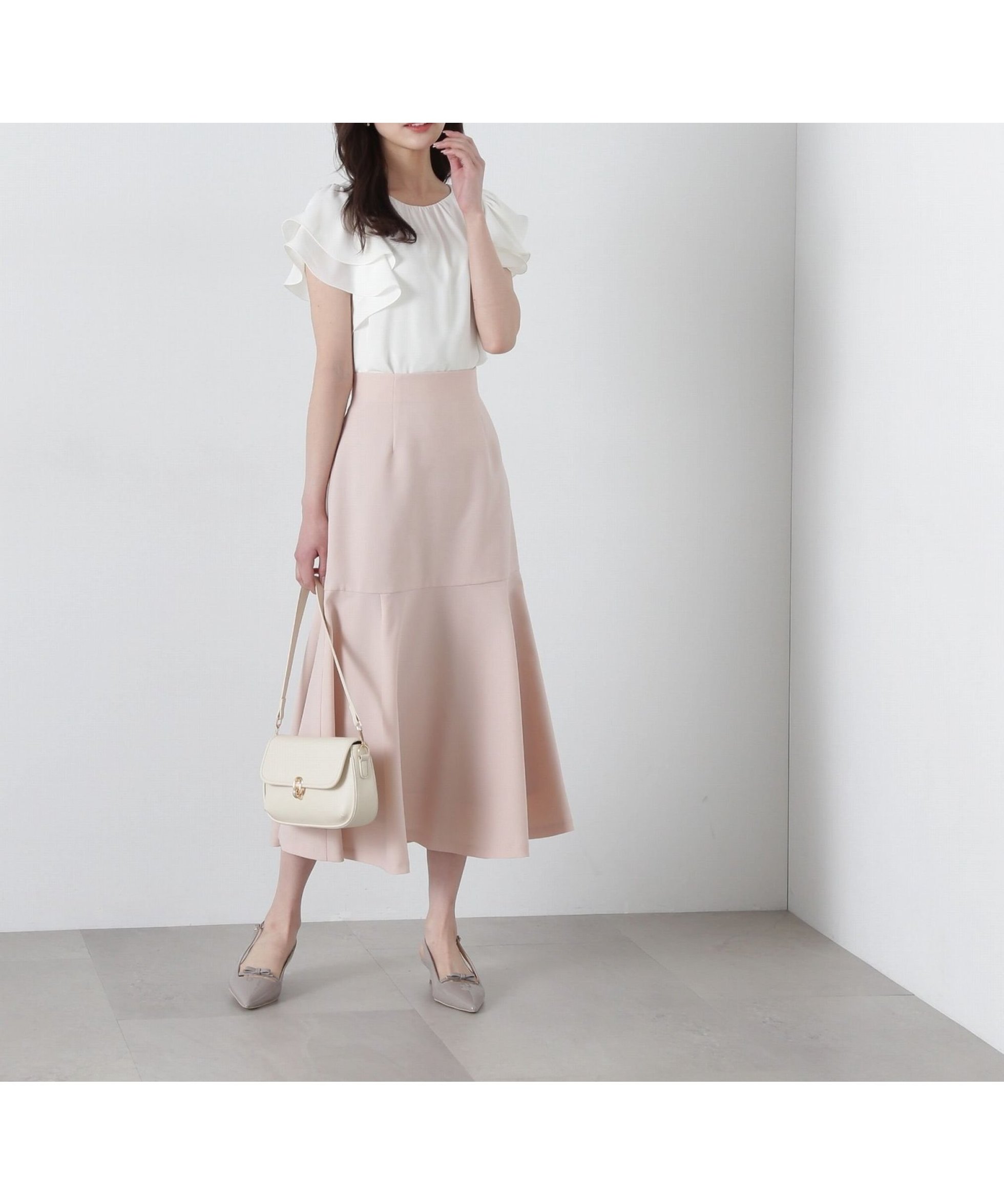 【プロポーション ボディドレッシング/PROPORTION BODY DRESSING】のマーメイドスカート インテリア・キッズ・メンズ・レディースファッション・服の通販 founy(ファニー) 　ファッション　Fashion　レディースファッション　Fashion for Women　スカート　Skirts　シンプル　Simple, Minimal　フレア　Flare, Flared　マーメイド　Mermaid, Fishtail Silhouette　夏　Summer　ピンク|ID: prp329100004558242 ipo3291000000032747896