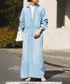【リヴドロワ/RIVE DROITE】の【MONN×Yoshiiiiii】デニムシャツワンピース 人気、トレンドファッション・服の通販 founy(ファニー) ファッション Fashion レディースファッション WOMEN ワンピース Dress シャツワンピース Shirt Dresses デニム Denim ロング Long 人気 Popularity thumbnail ブルー|ID: prp329100004558258 ipo3291000000032224461