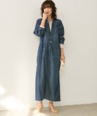 【リヴドロワ/RIVE DROITE】の【MONN×Yoshiiiiii】デニムシャツワンピース 人気、トレンドファッション・服の通販 founy(ファニー) ファッション Fashion レディースファッション WOMEN ワンピース Dress シャツワンピース Shirt Dresses デニム Denim ロング Long 人気 Popularity thumbnail ネイビー|ID: prp329100004558258 ipo3291000000032224463
