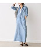 【リヴドロワ/RIVE DROITE】の【MONN×Yoshiiiiii】デニムシャツワンピース 人気、トレンドファッション・服の通販 founy(ファニー) ファッション Fashion レディースファッション Fashion for Women ワンピース Dresses シャツワンピース / 1枚で着映えコーデ Shirt Dresses デニム Denim, Jeans Material ロング Long, Long-Length 人気 Popular, Best Seller thumbnail ブルー|ID: prp329100004558258 ipo3291000000033185896
