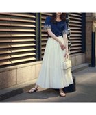 【プロポーション ボディドレッシング/PROPORTION BODY DRESSING】のギャザーフレアースカート ホワイト|ID: prp329100004558268 ipo3291000000032736365