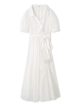 【スナイデル/SNIDEL】の【00サイズ/WEB限定カラーあり】カシュクールシャツワンピース 人気、トレンドファッション・服の通販 founy(ファニー) ファッション Fashion レディースファッション Ladies' Fashion Online ワンピース Dress シャツワンピース Shirt Dresses エレガント 上品 Elegant ギンガム Gingham シャーリング Shirring シンプル Simple ストライプ Stripe ストレート Straight スリーブ Sleeve チェック Check バルーン Balloon フィット Fit フェミニン Feminine フレア Flare 無地 Plain Color リボン Ribbon ロマンティック Romantic おすすめ Recommend |ID:prp329100004558271