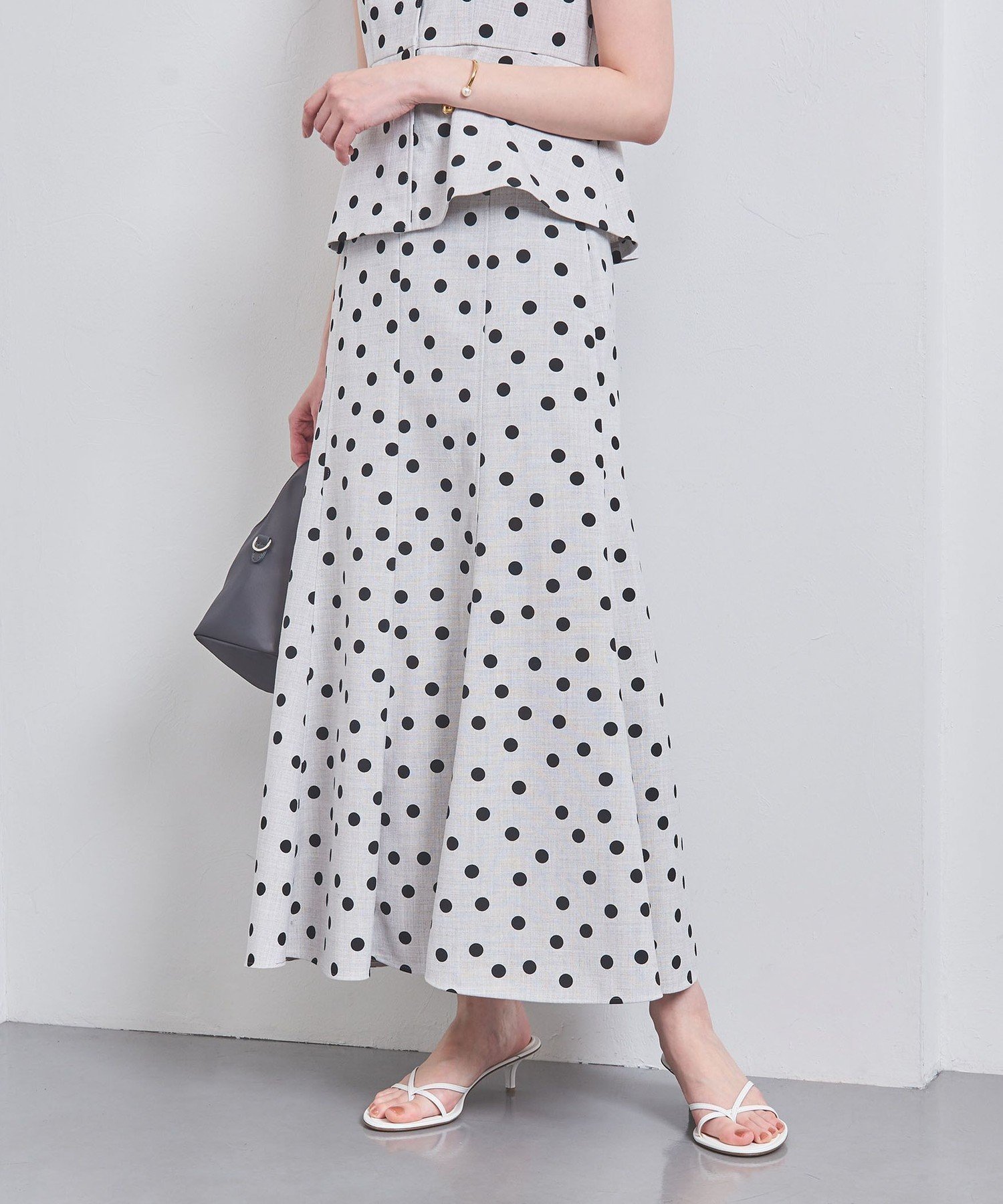 【その他のブランド/Other】のロング フレアスカート インテリア・キッズ・メンズ・レディースファッション・服の通販 founy(ファニー) 　ファッション　Fashion　レディースファッション　WOMEN　スカート　Skirt　Aライン/フレアスカート　Flared A-Line Skirts　おすすめ　Recommend　ドット　Dot　フィット　Fit　フレア　Flare　プリント　Print　ポケット　Pocket　マーメイド　Mermaid　ロング　Long　無地　Plain Color　その他1|ID: prp329100004558276 ipo3291000000032366687