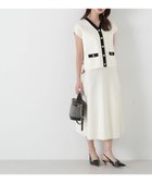 【プロポーション ボディドレッシング/PROPORTION BODY DRESSING】のニットベストセットアップ エクリュ×ブラック1|ID: prp329100004558280 ipo3291000000032300353