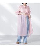 【ナノ ユニバース/nano universe】のシアーストライプシャツワンピース 人気、トレンドファッション・服の通販 founy(ファニー) ファッション Fashion レディースファッション Fashion for Women ワンピース Dresses シャツワンピース / 1枚で着映えコーデ Shirt Dresses ウォッシャブル Machine Washable 春 Spring カットソー Cut and Sewn Top カフス Cuff Design シアー Sheer, See-Through シンプル Simple, Minimal ストライプ Stripe, Striped Pattern タンク Tank Top, Sleeveless Top トレンド Trend, Trending Now リボン Ribbon, Bow S/S・春夏 SS, Spring/Summer, Warm Season おすすめ Recommended / Our Picks 夏 Summer 2025年 2025 2025春夏・S/S Spring/Summer 2025 SS25 thumbnail ピンク|ID: prp329100004558282 ipo3291000000033322095