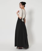 【ビューティ&ユース ユナイテッドアローズ/BEAUTY&YOUTH / UNITED ARROWS】のナイロンコットン バックホール キャミワンピース -2WAY- BLACK|ID:prp329100004558287