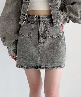 【ヘザー/Heather】のDenim ポケットミニスカート 人気、トレンドファッション・服の通販 founy(ファニー) ファッション Fashion レディースファッション Fashion for Women スカート Skirts ミニスカート Mini Skirts スウェット / スエット Sweatshirt, Sweatwear デニム Denim, Jeans Material ポケット Pocket, Pocket Detail ミニスカート Mini Skirt, Short Skirt 人気 Popular, Best Seller 今季 This Season, Current Season 定番 Standard, Basic Item |ID:prp329100004558288