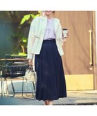 【ナチュラル ビューティー ベーシック/NATURAL BEAUTY BASIC】のサイドバックルフレアスカート ネイビー|ID: prp329100004558292 ipo3291000000032749829