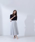 【ナチュラル ビューティー ベーシック/NATURAL BEAUTY BASIC】のサイドバックルフレアスカート ライトグリーン|ID: prp329100004558292 ipo3291000000032749835