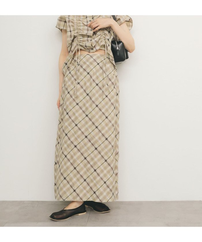 【ケービーエフ/KBF / URBAN RESEARCH】のシアーチェックIラインスカート インテリア・キッズ・メンズ・レディースファッション・服の通販 founy(ファニー) https://founy.com/ ファッション Fashion レディースファッション WOMEN スカート Skirt 2025年 2025 2025春夏・S/S Ss,Spring/Summer,2025 おすすめ Recommend ギャザー Gather シンプル Simple ジャケット Jacket チェック Check ベーシック Basic ループ Loop 夏 Summer S/S・春夏 Ss・Spring/Summer |ID: prp329100004558295 ipo3291000000032367915