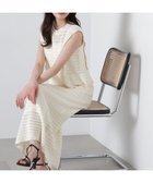 【プロポーション ボディドレッシング/PROPORTION BODY DRESSING】のクロッシェニット SET UP エクリュ1|ID: prp329100004558297 ipo3291000000032751059