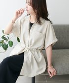 【ディスコート/Discoat】の【5色展開/体型カバー】チュニックシャツ《WEB限定カラーあり》 ライトベージュ|ID: prp329100004558312 ipo3291000000032224962