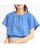 【リフレクト/Reflect】の【夏SALE/UVカット/接触冷感/手洗い可】フレアースリーブカットソー 人気、トレンドファッション・服の通販 founy(ファニー) ファッション Fashion レディースファッション Ladies' Fashion Online トップス・カットソー Tops/Tshirt カットソー Cut and Sewn カットソー Cut And Sew コンパクト Compact ジャージ Jersey フレアースリーブ Flared Sleeves レース Race ワイド Wide 夏 Summer thumbnail ブルー|ID: prp329100004558326 ipo3291000000032654393