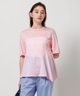 【ユナイテッドアローズ/UNITED ARROWS】のイレギュラーヘム ショートスリーブ カットソー 人気、トレンドファッション・服の通販 founy(ファニー) ファッション Fashion レディースファッション Fashion for Women トップス・カットソー Cut & Sew Tops カットソー・ベーシックTシャツ Cut-and-Sewn Tops / Stretch Tees & Basics おすすめ Recommended / Our Picks イレギュラーヘム Irregular Hem カットソー Cut and Sewn Top シアー Sheer, See-Through ショート Short, Short Length シンプル Simple, Minimal スリーブ Sleeve, Long Sleeve / Short Sleeve フェミニン Feminine, Girly ヘムライン Hemline, Bottom Cut ワイド Wide, Wide Fit |ID:prp329100004558327