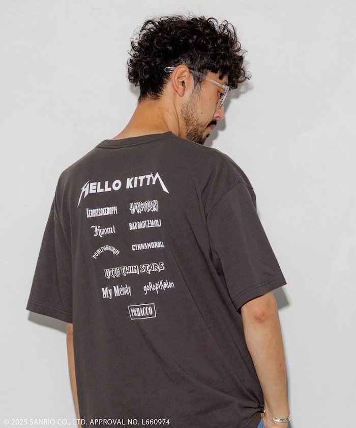 【フリークスストア/FREAK'S STORE】のサイズ展開追加 サンリオキャラクターズ レインボーロックTシャツ 25SS インテリア・キッズ・メンズ・レディースファッション・服の通販 founy(ファニー) 　ファッション　Fashion　レディースファッション　Fashion for Women　トップス・カットソー　Cut & Sew Tops　シャツ・ブラウス・オフィスカジュアル　Elegant Blouses & Button-Ups　ロングTシャツ・Tシャツ　Longline T-Shirts & Tees　2025年　2025　2025春夏・S/S　Spring/Summer 2025 SS25　スペシャル　Special, Limited Edition　モチーフ　Motif, Design Theme　チャコールグレー|ID: prp329100004558378 ipo3291000000033561096