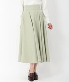 【ミッシュマッシュ/MISCH MASCH】の2025春夏新作 配色ステッチフレアスカート/MM517203 グリーン|ID: prp329100004558379 ipo3291000000032367164