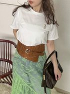 【リリーブラウン/Lily Brown】のスカーフスタイルLily BearTシャツ 人気、トレンドファッション・服の通販 founy(ファニー) ファッション Fashion レディースファッション WOMEN トップス・カットソー Tops/Tshirt シャツ/ブラウス Shirts/Blouses ロング / Tシャツ T-Shirts インナー Inner カットソー Cut And Sew キャミワンピース Cami Dress コンパクト Compact スカーフ Scarf デニム Denim フィット Fit ボーダー Border 人気 Popularity 夏 Summer 無地 Plain Color thumbnail WHT[001]|ID: prp329100004558417 ipo3291000000032311540