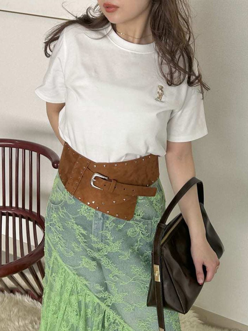 【リリーブラウン/Lily Brown】のスカーフスタイルLily BearTシャツ インテリア・キッズ・メンズ・レディースファッション・服の通販 founy(ファニー) 　ファッション　Fashion　レディースファッション　WOMEN　トップス・カットソー　Tops/Tshirt　シャツ/ブラウス　Shirts/Blouses　ロング / Tシャツ　T-Shirts　インナー　Inner　カットソー　Cut And Sew　キャミワンピース　Cami Dress　コンパクト　Compact　スカーフ　Scarf　デニム　Denim　フィット　Fit　ボーダー　Border　人気　Popularity　夏　Summer　無地　Plain Color　WHT[001]|ID: prp329100004558417 ipo3291000000032311540