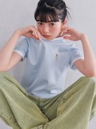 【リリーブラウン/Lily Brown】のスカーフスタイルLily BearTシャツ 人気、トレンドファッション・服の通販 founy(ファニー) ファッション Fashion レディースファッション WOMEN トップス・カットソー Tops/Tshirt シャツ/ブラウス Shirts/Blouses ロング / Tシャツ T-Shirts インナー Inner カットソー Cut And Sew キャミワンピース Cami Dress コンパクト Compact スカーフ Scarf デニム Denim フィット Fit ボーダー Border 人気 Popularity 夏 Summer 無地 Plain Color thumbnail BLU[086]|ID: prp329100004558417 ipo3291000000032311546
