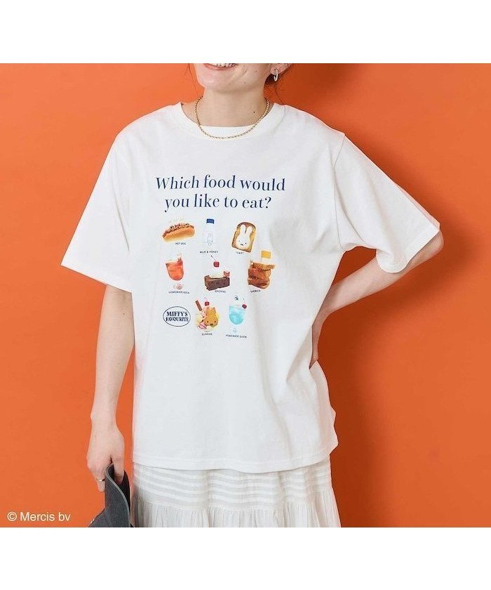 【フリークスストア/FREAK'S STORE】のmiffy フードプリントTシャツ 25SS インテリア・キッズ・メンズ・レディースファッション・服の通販 founy(ファニー) https://founy.com/ ファッション Fashion レディースファッション Fashion for Women トップス・カットソー Cut & Sew Tops シャツ・ブラウス・オフィスカジュアル Elegant Blouses & Button-Ups ロングTシャツ・Tシャツ Longline T-Shirts & Tees 2025年 2025 2025春夏・S/S Spring/Summer 2025 SS25 イラスト Illustration スペシャル Special, Limited Edition プリント Print, Printed Pattern 夏 Summer S/S・春夏 SS, Spring/Summer, Warm Season |ID: prp329100004558422 ipo3291000000033794730