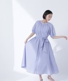 【ナチュラル ビューティー ベーシック/NATURAL BEAUTY BASIC】のシアーベルテッドギャザーワンピース 人気、トレンドファッション・服の通販 founy(ファニー) ファッション Fashion レディースファッション WOMEN ワンピース Dress おすすめ Recommend インナー Inner キャミワンピース Cami Dress シアー Sheer フロント Front リボン Ribbon thumbnail ブルー|ID: prp329100004558428 ipo3291000000032367609