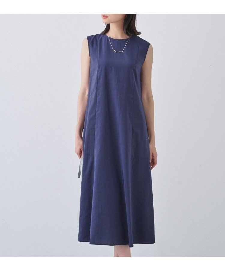 【インディヴィ/INDIVI】の春SALE!【通気性◎撥水/接触冷感/UVケア】フレアワンピース インテリア・キッズ・メンズ・レディースファッション・服の通販 founy(ファニー) 　ファッション　Fashion　レディースファッション　Ladies' Fashion Online　ワンピース　Dress　オレンジ　Orange　春　Spring　シンプル　Simple　ジャケット　Jacket　ストレッチ　Stretch　セットアップ　Set Up　トレンド　Trend　バランス　Balance　フレア　Flare　ブルゾン　Blouson　ブロード　Broad　ポケット　Pocket　リネン　Linen　おすすめ　Recommend　夏　Summer　ネイビー|ID: prp329100004558458 ipo3291000000032625628