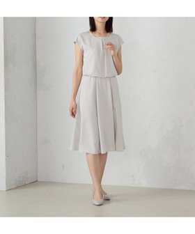 【コムサイズム/COMME CA ISM】の【セットアップ対応】ポリエステルツイル ワンピース 人気、トレンドファッション・服の通販 founy(ファニー) ファッション Fashion レディースファッション WOMEN ワンピース Dress アクセサリー Accessories ジャケット Jacket ストレッチ Stretch スリーブ Sleeve セットアップ Set Up フレンチ French ブラウジング Browsing ワイド Wide 結婚式 Wedding Ceremony ビジネス 仕事 通勤 Business |ID:prp329100004558459