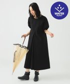 【ビーミングライフストアバイビームス/B:MING LIFE STORE by BEAMS】の撥水 タック ワンピース(S~L) 25SS 梅雨 雨の日 レイン アウトドア レジャー おでかけ リラックス 体型カバー 夏 デザイン 着映え BLACK|ID:prp329100004558470
