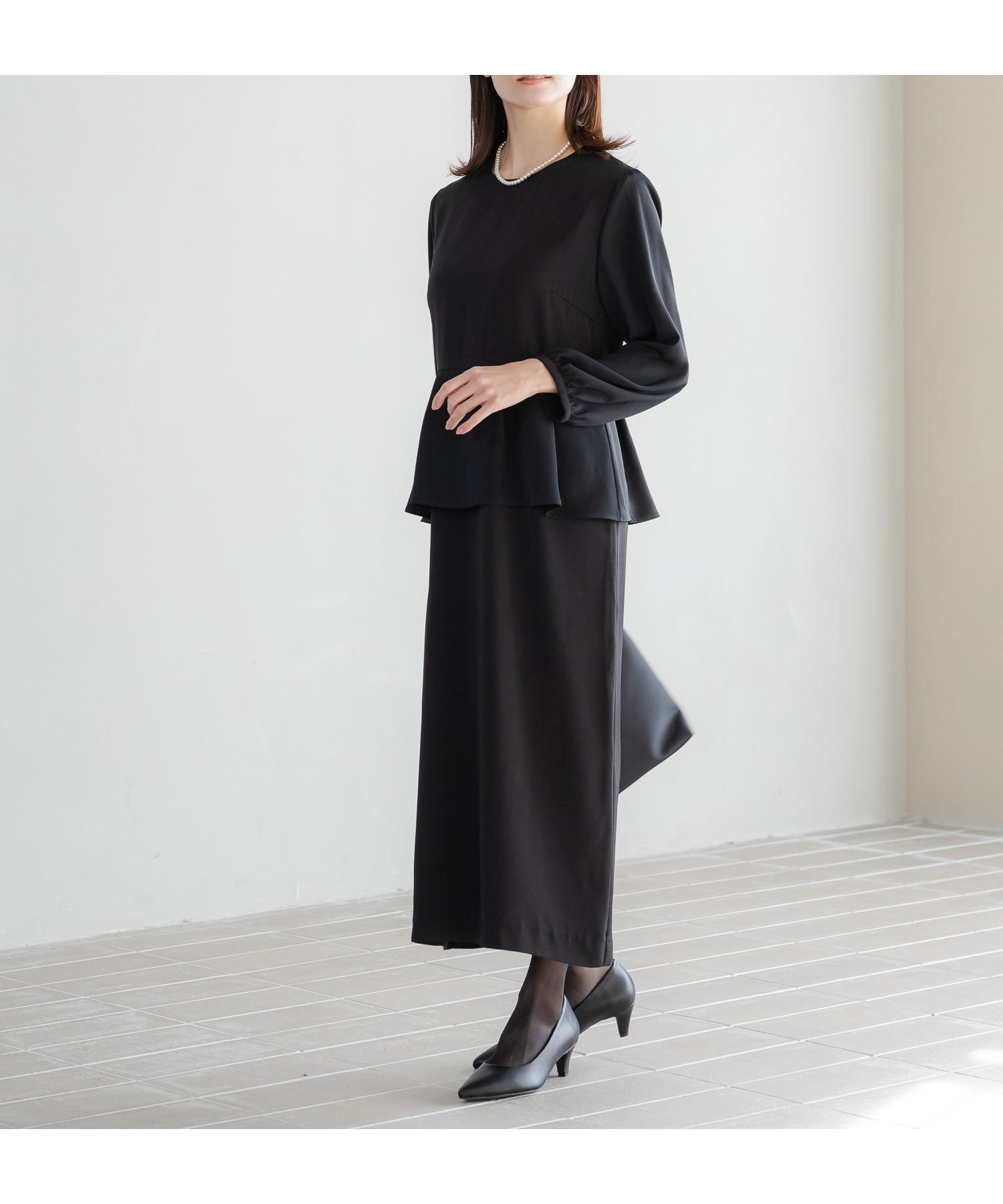 【エルーラ/Elura】の2025ceremony お悔みペプラムワンピース WEB限定 /249240 人気、トレンドファッション・服の通販 founy(ファニー) 　ファッション　Fashion　レディースファッション　Fashion for Women　ワンピース　Dresses　セレモニー　Ceremony　フォーマル　Formal, Dressy　ペプラム　Peplum, Flared Hem　 other-1|ID: prp329100004558491 ipo3291000000032723988
