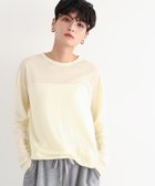 【バンヤードストーム/BARNYARDSTORM】の【新色・追加 】ライトシアープルオーバー 人気、トレンドファッション・服の通販 founy(ファニー) ファッション Fashion レディースファッション WOMEN トップス・カットソー Tops/Tshirt プルオーバー Pullover おすすめ Recommend カットソー Cut And Sew シアー Sheer トレンド Trend 半袖 Short Sleeve 夏 Summer thumbnail クリーム62|ID: prp329100004558501 ipo3291000000032360389