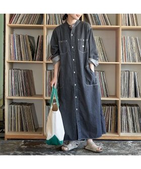 【フリークスストア/FREAK'S STORE】の別注FLARE MAXI ONEPIECE【WEB限定】 25AW 人気、トレンドファッション・服の通販 founy(ファニー) ファッション Fashion レディースファッション Fashion for Women 2025年 2025 2025-2026秋冬・A/W Autumn/Winter 2025–26 AW25–26 スペシャル Special, Limited Edition スリット Slit, Slit Detail デニム Denim, Jeans Material ボトム Bottoms, Lower Wear マキシ Maxi, Full Length マニッシュ Mannish, Boyish 別注 Limited Edition, Custom Order 羽織 Haori, Light Jacket |ID:prp329100004558504