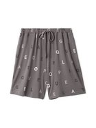 【ジェラート ピケ/gelato pique】の【接触冷感】レーヨンロゴ柄ショートパンツ DGRY[008]|ID: prp329100004558508 ipo3291000000032699429