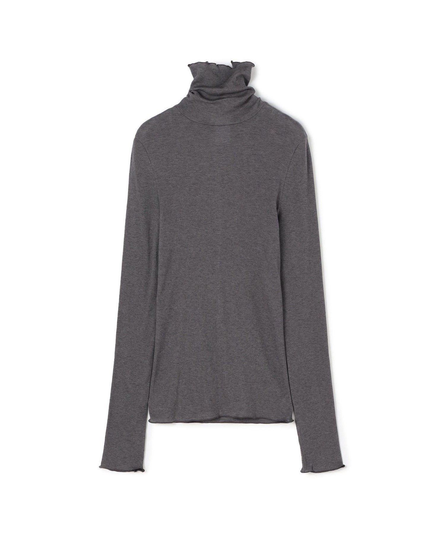 【トゥモローランド/TOMORROWLAND】のコットンシルクリブ タートルネックプルオーバー インテリア・キッズ・メンズ・レディースファッション・服の通販 founy(ファニー) ファッション Fashion レディースファッション Fashion for Women トップス・カットソー Cut & Sew Tops カジュアルプルオーバー・ニットトップス Pullovers & Knit Tops / Casual Pullovers タートルネック・ハイネックトップス Turtlenecks & High-Neck Tops シルク Silk, 100% Silk スリット Slit, Slit Detail タートルネック Turtleneck, High Neck トレンド Trend, Trending Now フィット Fit, Slim Fit 今季 This Season, Current Season 17 チャコールグレー|ID: prp329100004558540 ipo3291000000034581185
